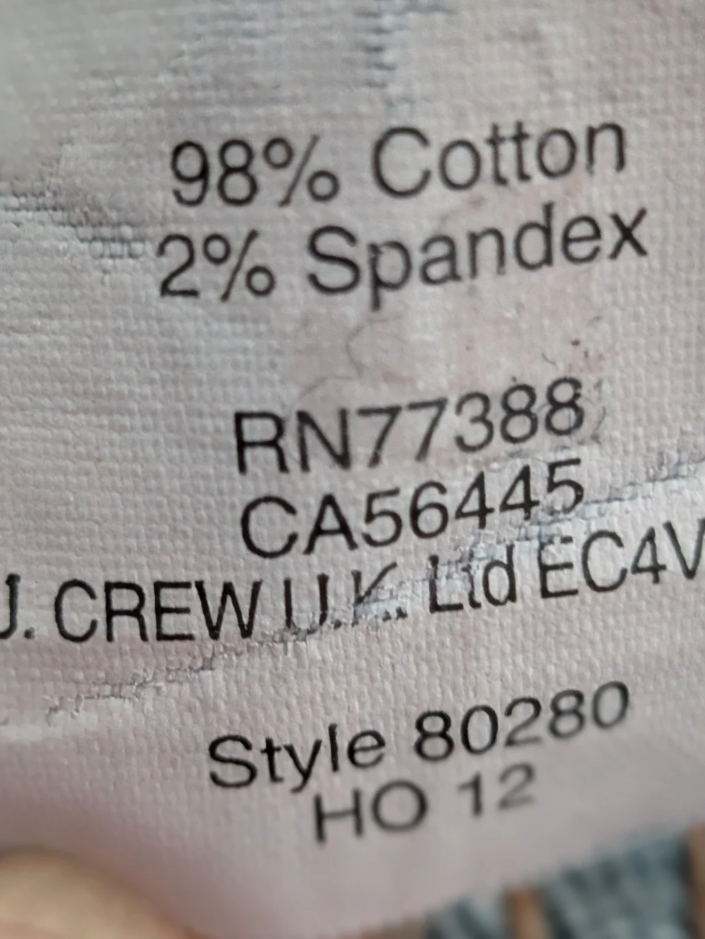 J. Crew Matchstick Classic Slim-Straight Leg Faded Dark Wash Jeans